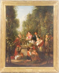 William F. Witherington (1785-1865) Oil on Canvas