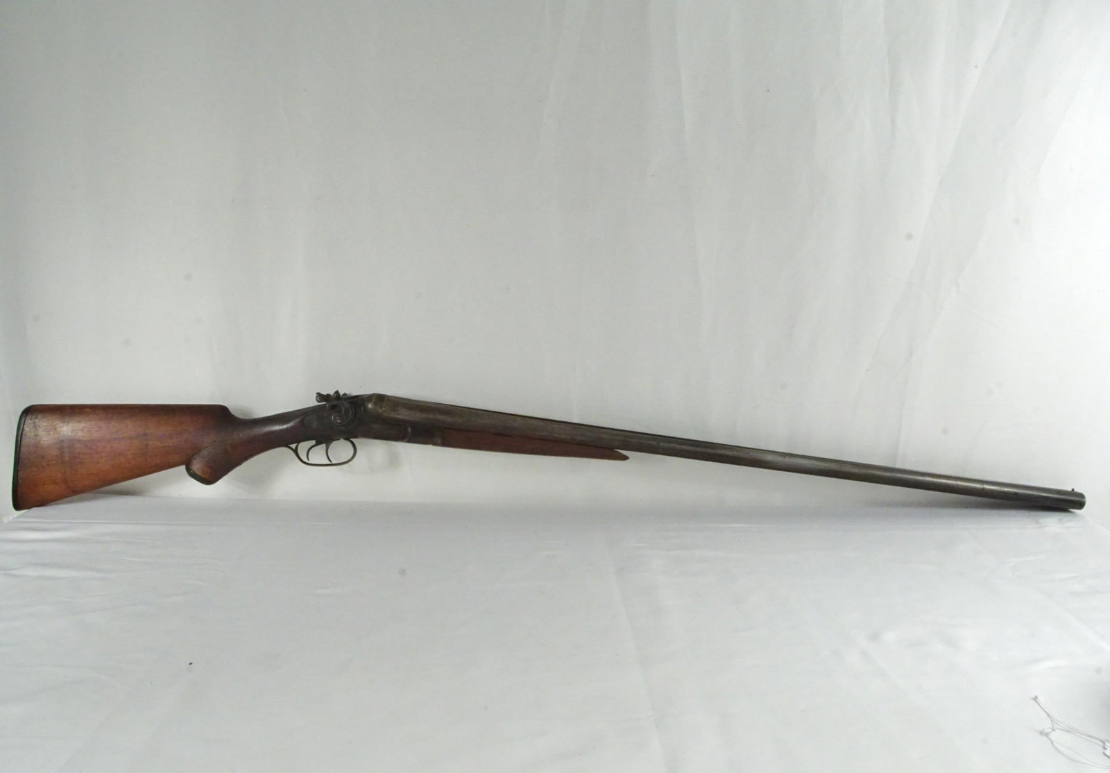 Antique Meridian firearm Co. side by side: antique shotgun - percussion side by side 32" barrel Provenance: The Estate of Jim Grimm Sta Barbara County Ca