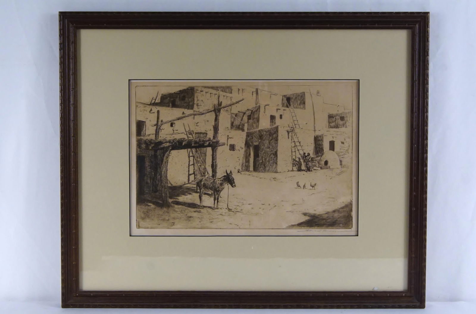 Edward Borein (1872-1945) etching - 5