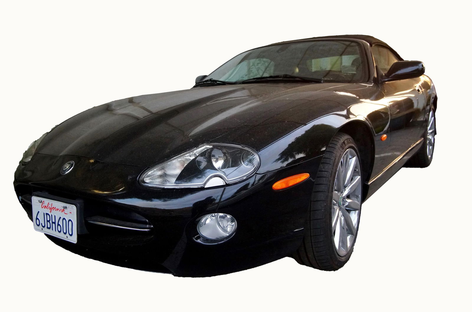 2005 Jaguar XK8 Convertible Coupe 76.255 miles: sajda42cx52a43838 Ford Era Jaguar, sold at Galpin Ford's (Los Angeles Ca.) Premier Collection, Charcoal interior, Ebony Exterior brand new Michelin tires, The 2005 Jaguar XK8 Convertible is a luxury