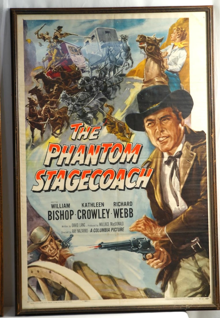 2 Western posters - full sheets framed - 3