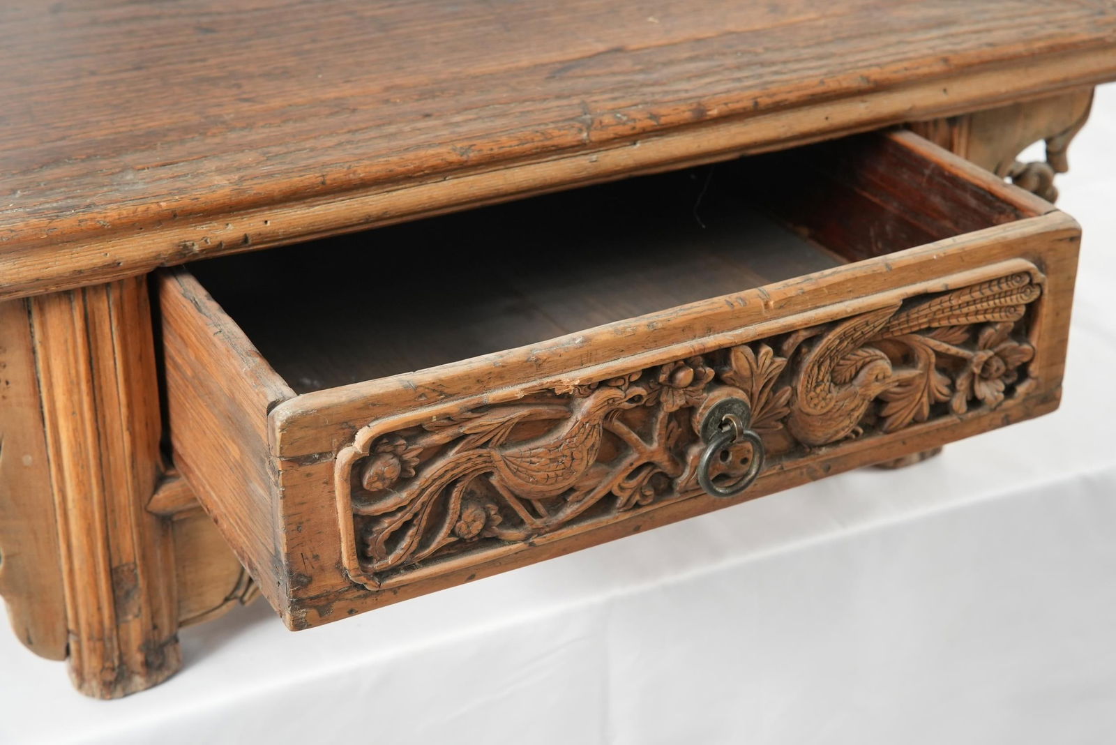 Chinese base table w drawer - 4