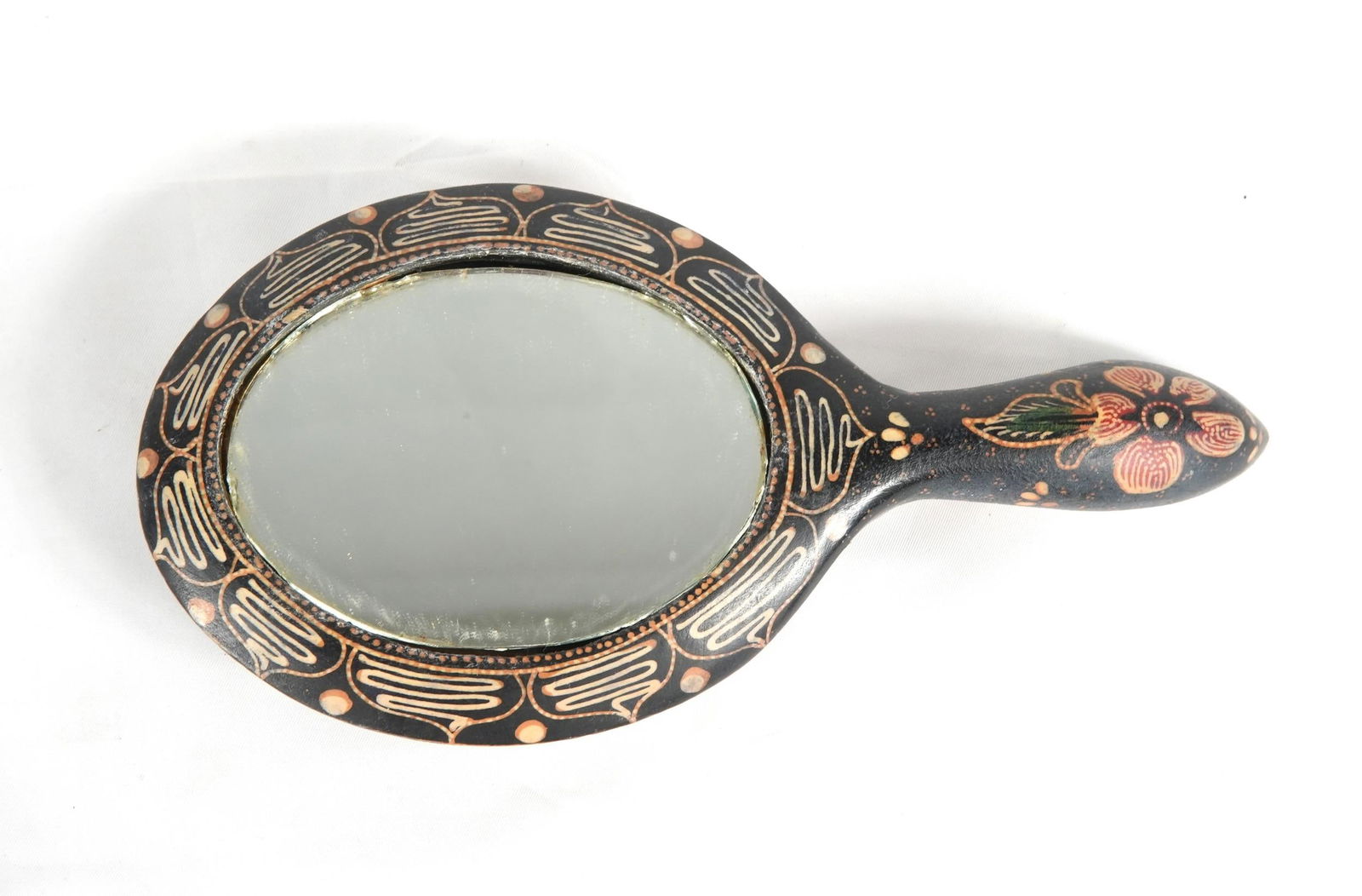 Balinese Batik Java wood mirror - 4