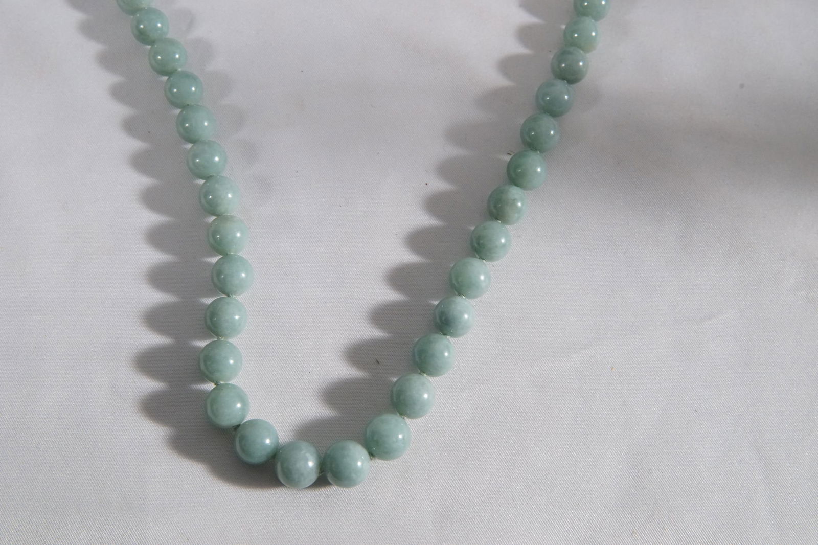 Jade Bead Necklace - 4