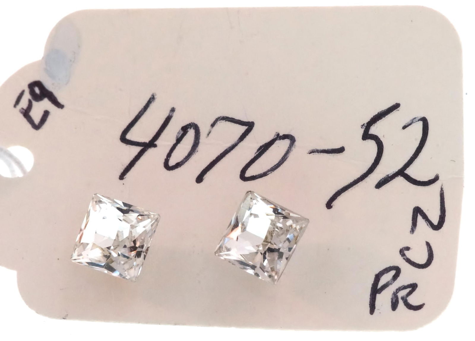 * CZ stud earrings - 4 Sets plus - 3