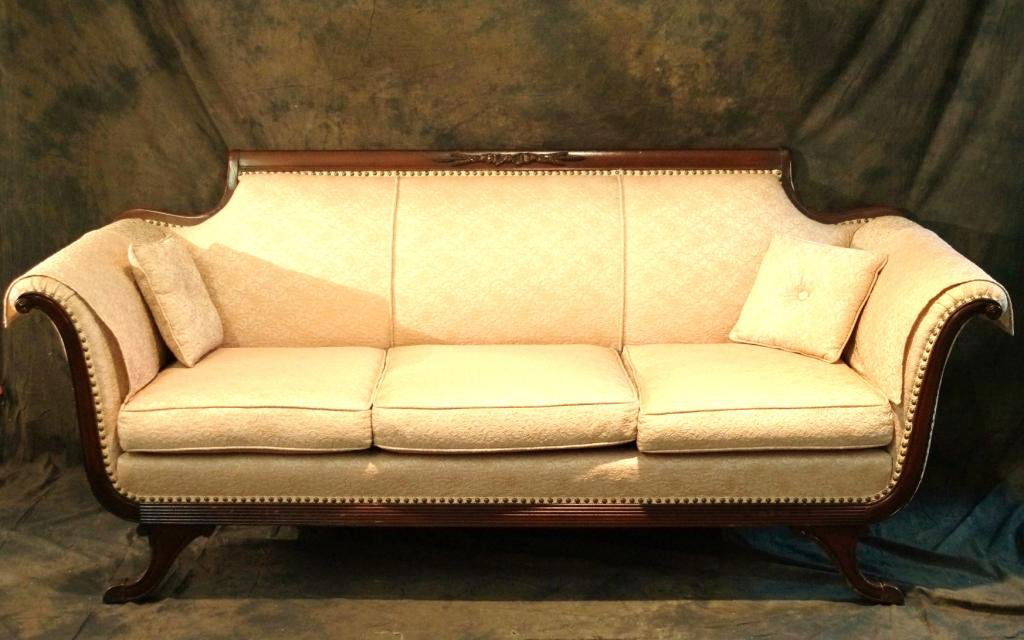 Duncan Phyfe sofa ca 1920s Jun 30, 2013 California Auctioneers in CA