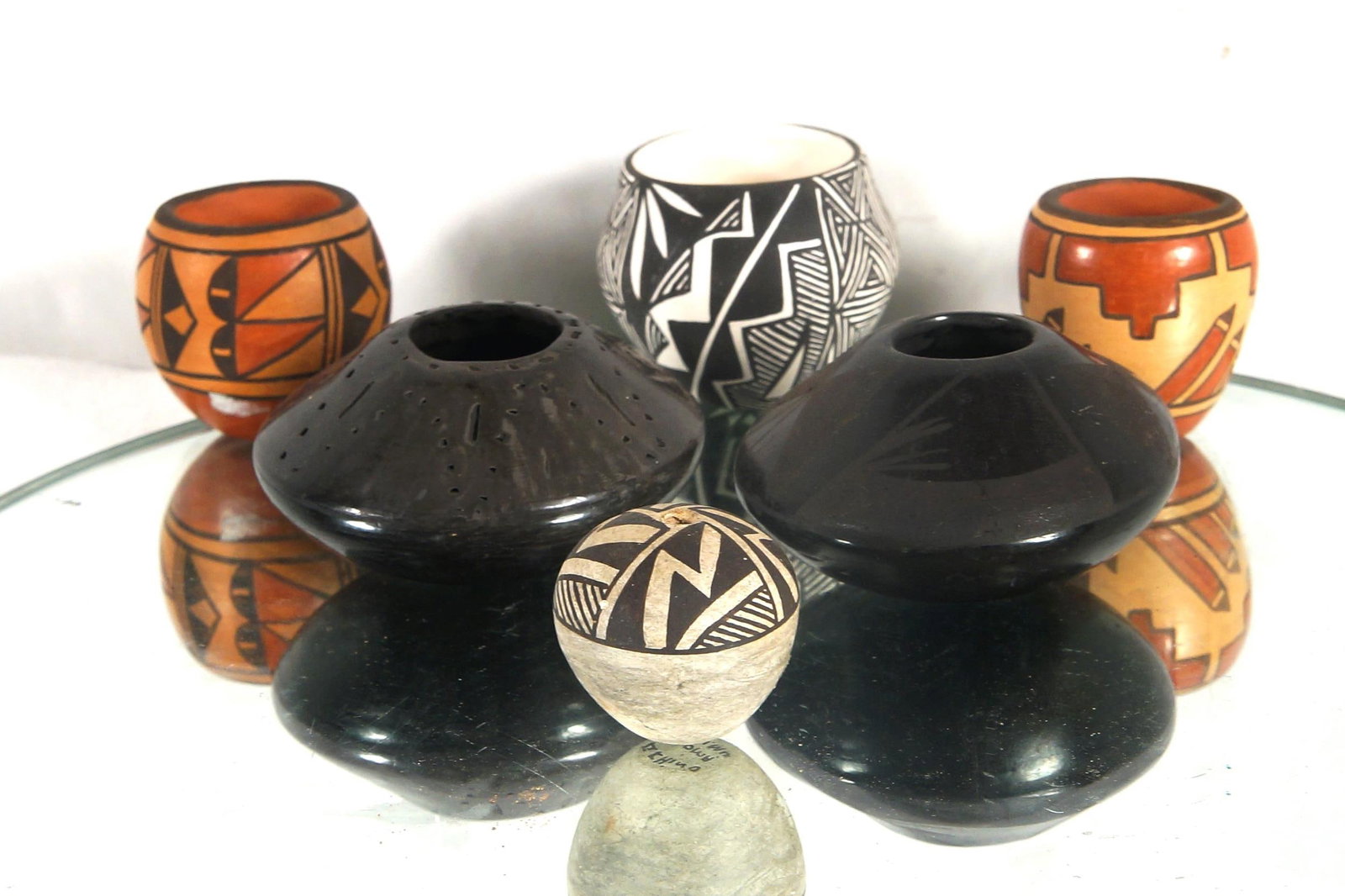 6 Miniature Native Seed Pots - 7