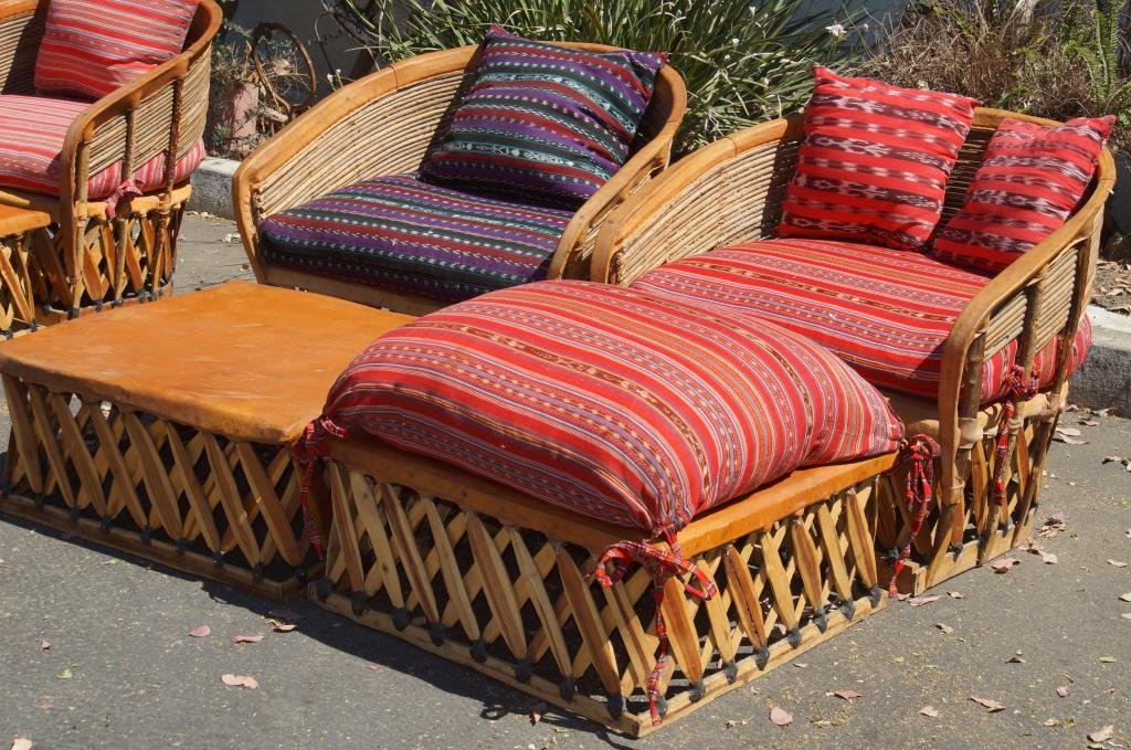 Equipale Mexican Patio Furniture Leather Chairs Aug 25 2018 California Auctioneers In Ca Equipale Mexican Patio Furniture, Mexican Outdoor Furniture