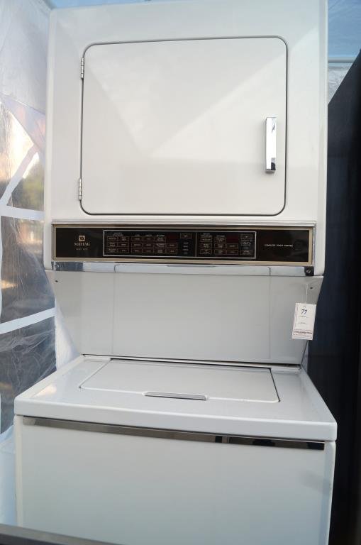 Maytag stack washer & dryer combination heavy Aug 25, 2013