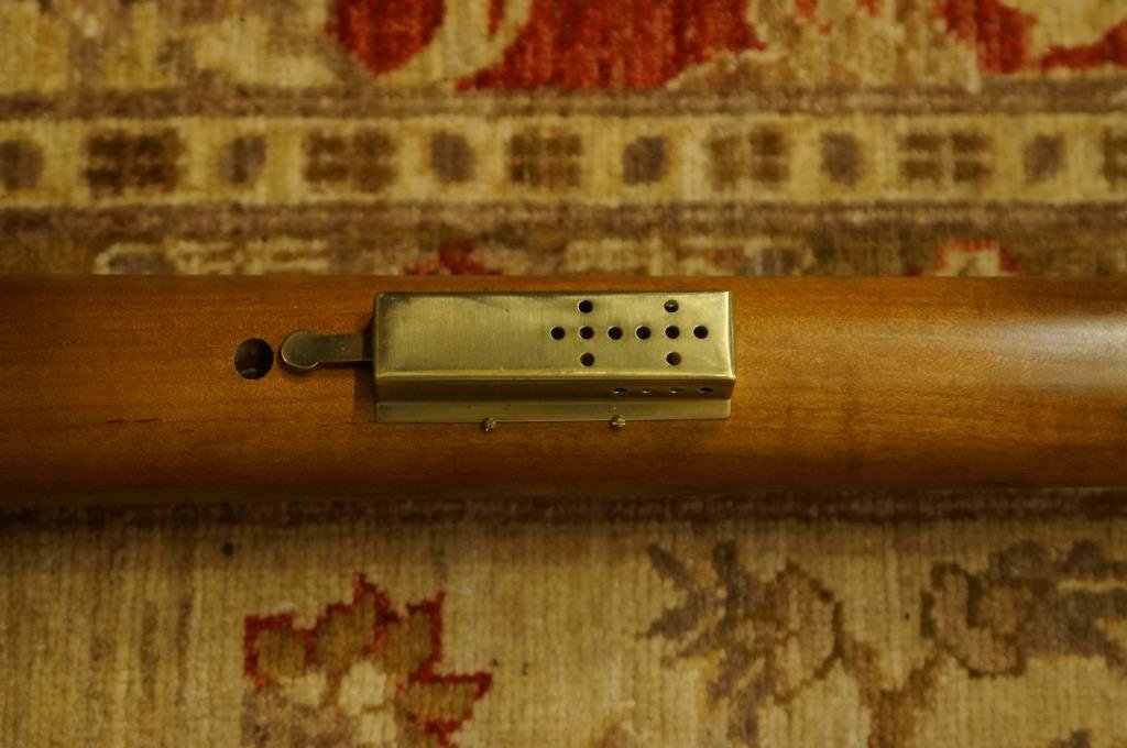 Maple handmade Concert Bassoon RRC #0119: includes a Bassoon reeds case wit three reeds, strap, brass hardware, marked RRC 0119