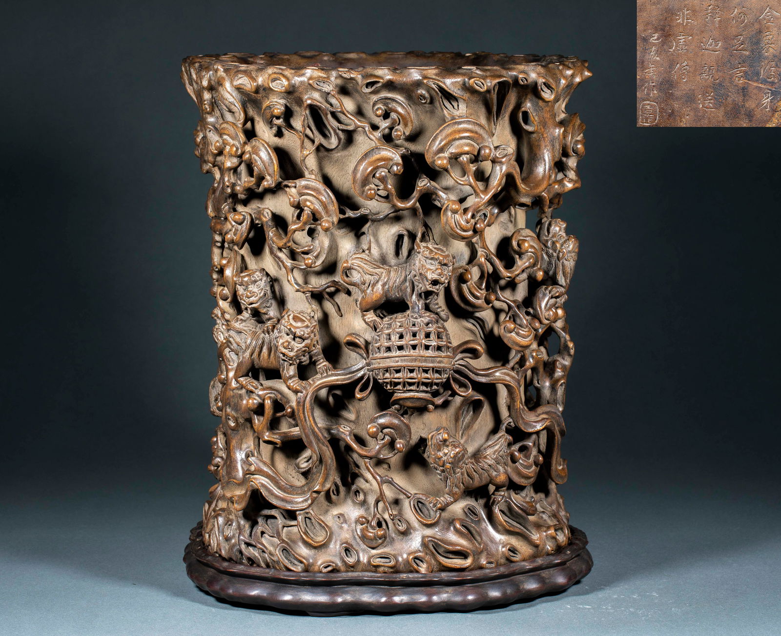 Agarwood, Fulu, Longevity, Painting Vessel (1 of 20)