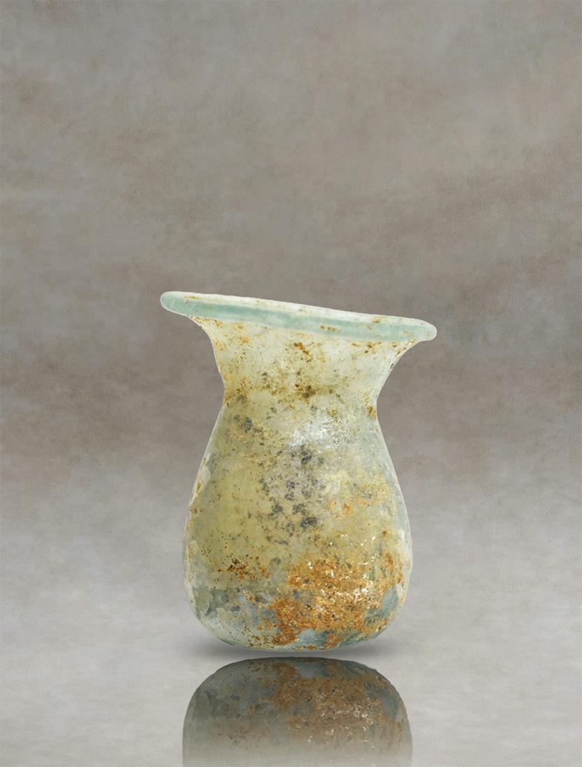 Roman Glass Dropper Flask (1 of 2)