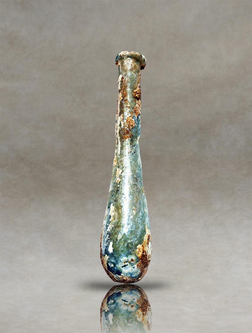 Roman Glass Unguentarium Perfume Bottle (1 of 1)