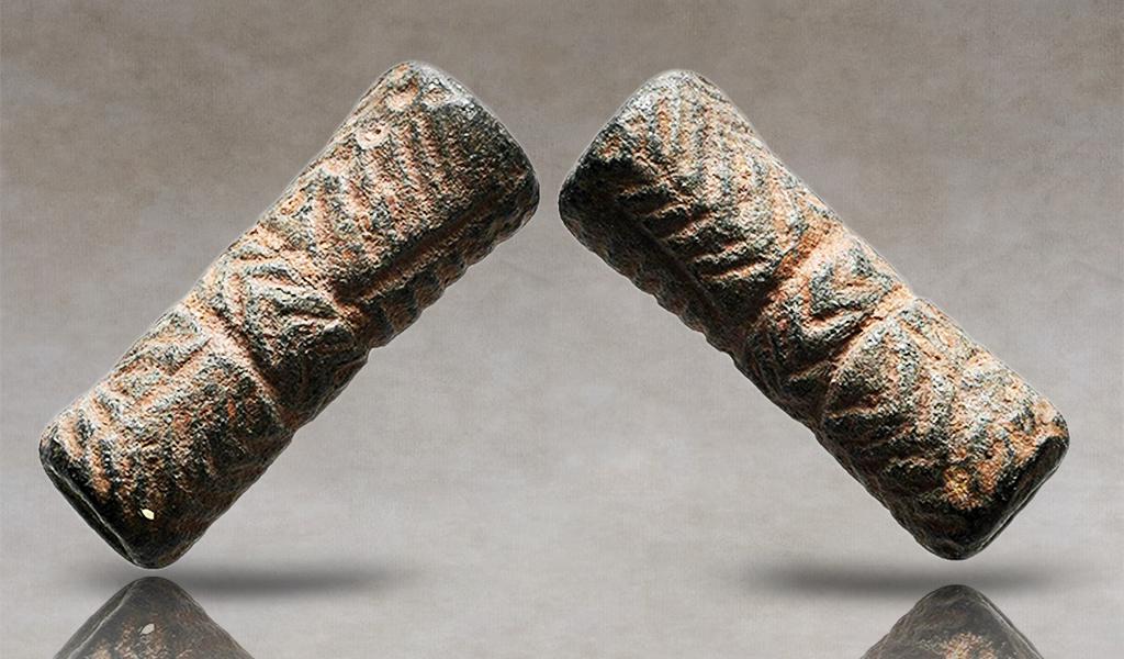 Near Eastern Cylinder Seal. Ca. 1500-2000 B.C (1 of 1)