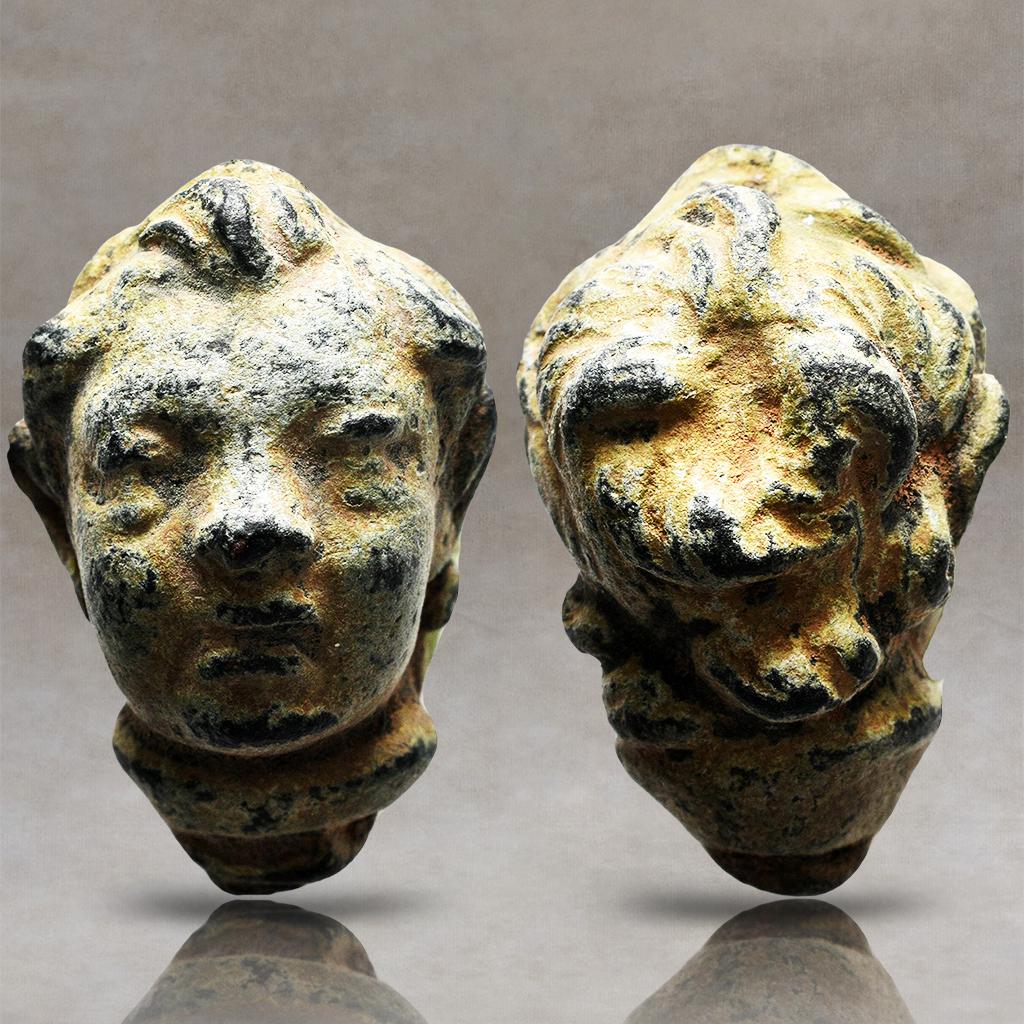 Ancient Roman Bronze head (1st - 3rd CENTURY AD) (1 of 1)