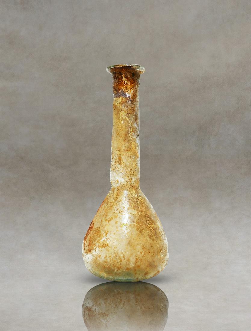 Discover the Timeless Allure of Ancient Rome - Intriguing Roman Glass Flask (1 of 1)