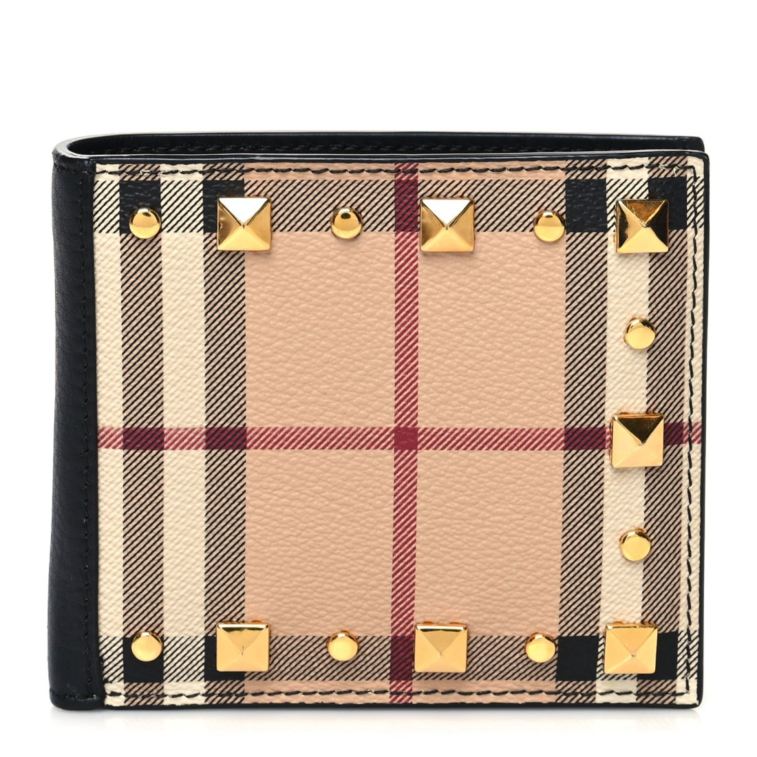 Burberry Haymarket Check Halton Tan Wallet: Imbued with the timeless charm of Burberry, this Haymarket Check Halton Wallet is a perfect blend of tradition and modernity. Crafted with precision, it showcases the iconic Haymarket check pattern, a