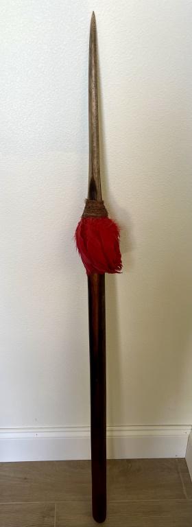 Hawaiian wood war sword- Swordfish bill (1 of 4)