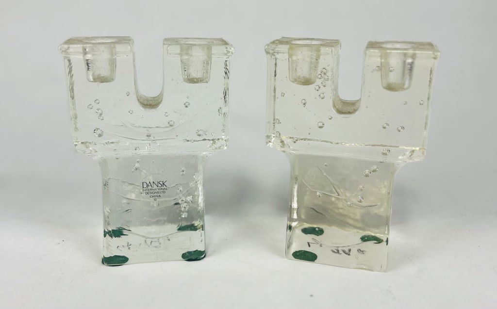 Pair of Dansk Jens Quistgaard candle holders (1 of 5)