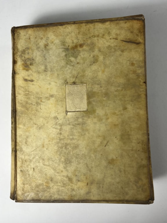 Antique 18th C. German book- architecture (1 of 9)