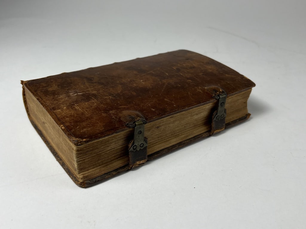 Antique 18th C German book (1 of 10)