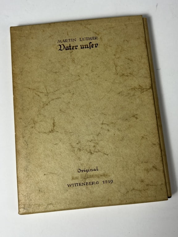 Antique book- Martin Luther Dater unfer (1 of 7)
