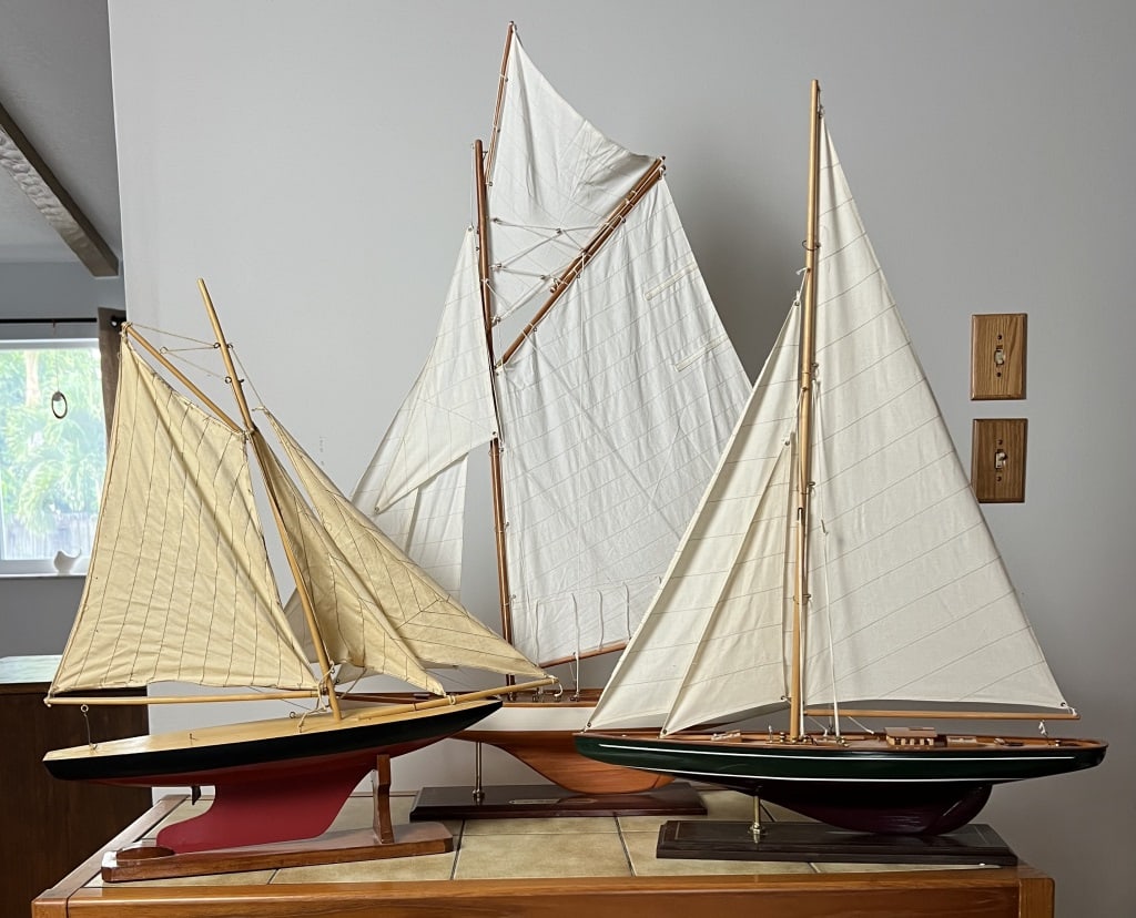 Decorative sail boat models (1 of 7)