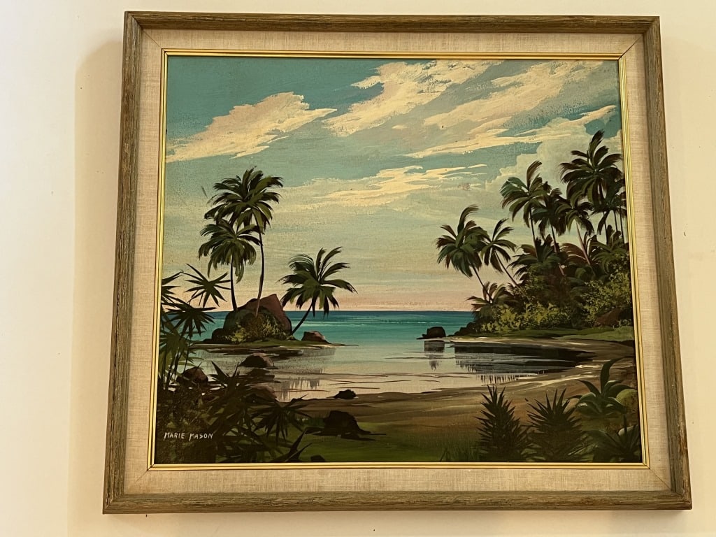 Marie Mason Oil on Masonite- Florida (1 of 6)