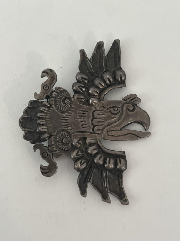 William Spratling sterling silver brooch (1 of 3)