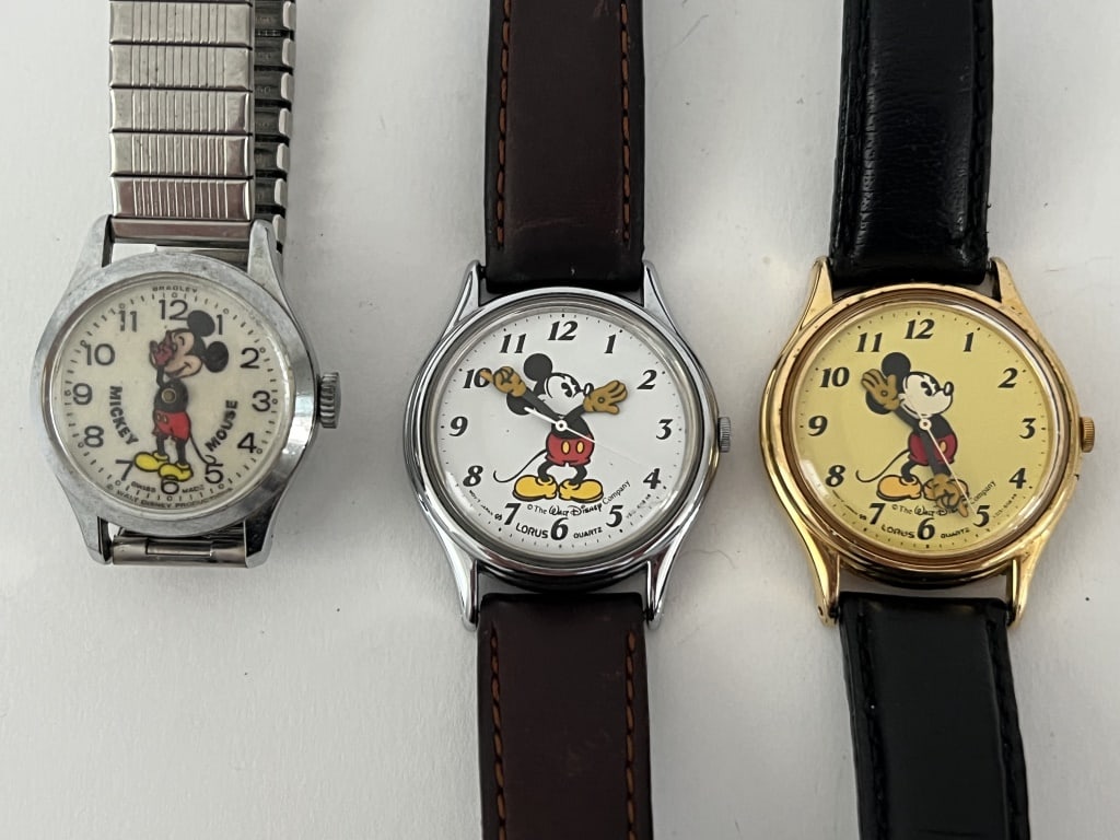 (3) Mickey Mouse watches (1 of 11)