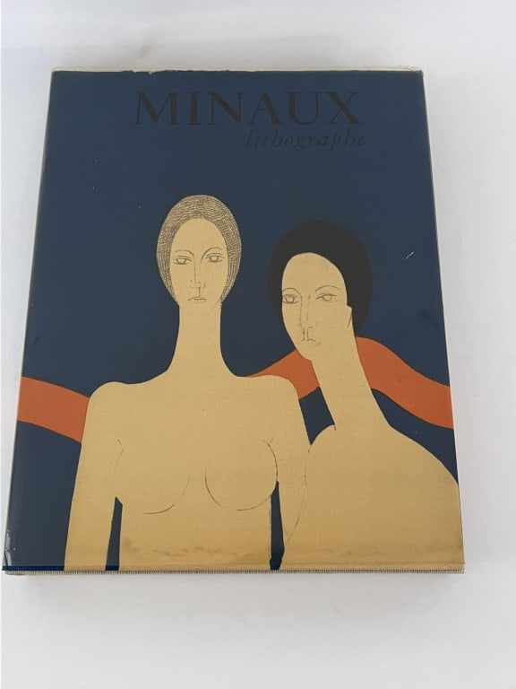Minaux lithographe book- with Lithographs (1 of 9)