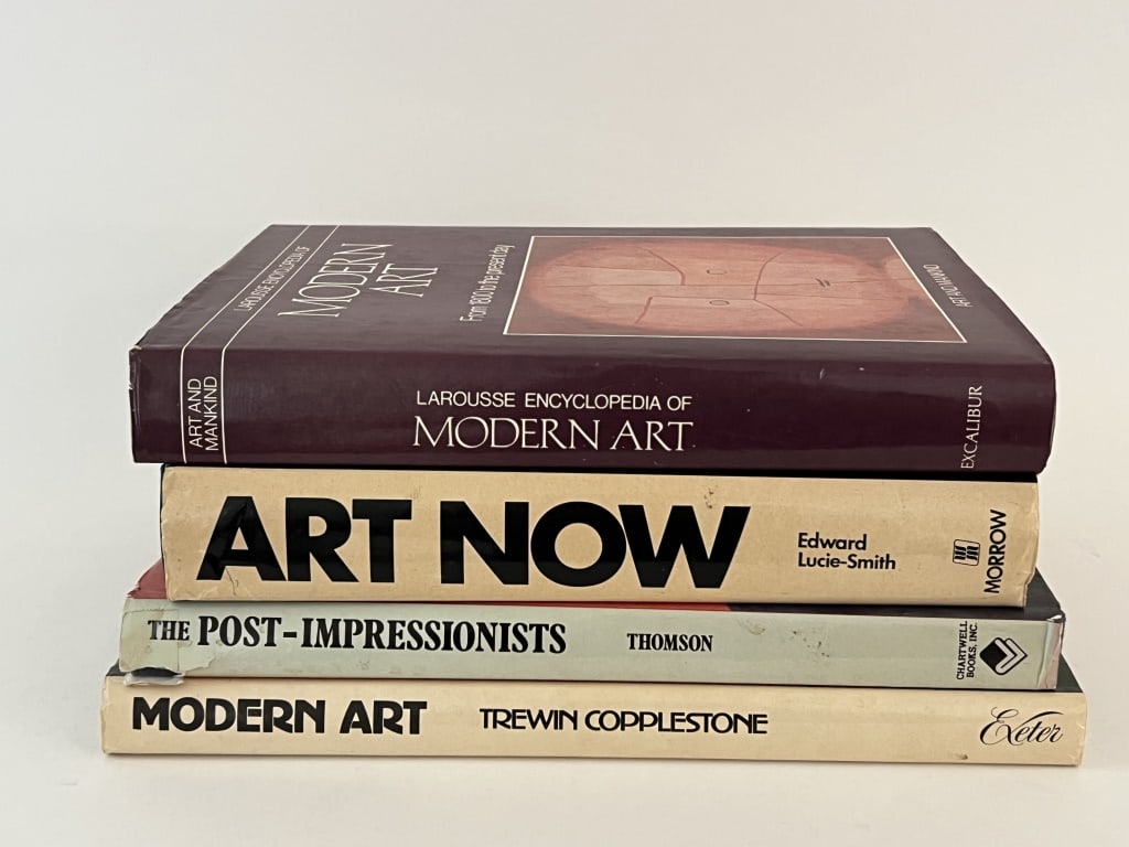 (4) Modern Art table books (1 of 7)
