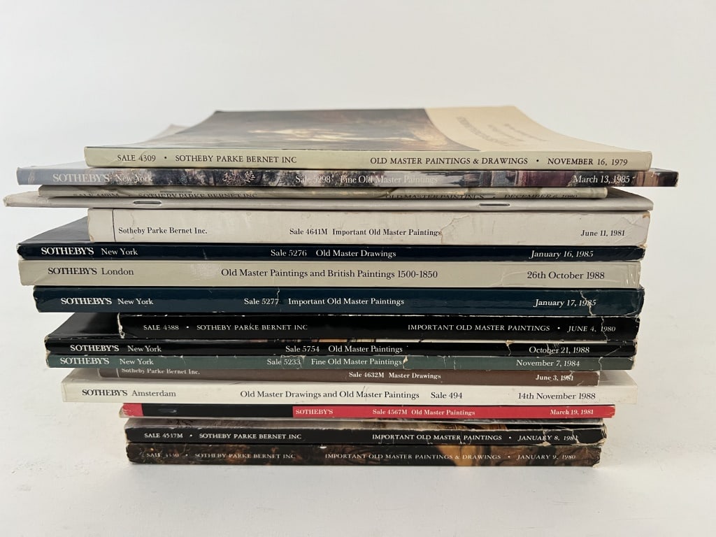 (17) Sothebys auction catalogs- Old Master (1 of 8)