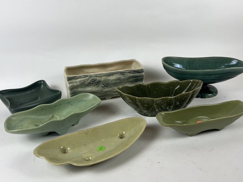 (7) McCoy and Brush planters in blue-green (1 of 20)