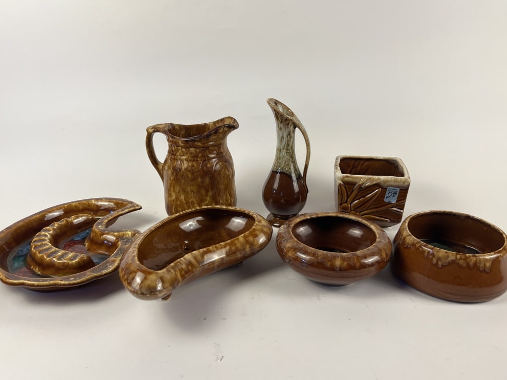 Brown glaze McCoy + others (1 of 10)