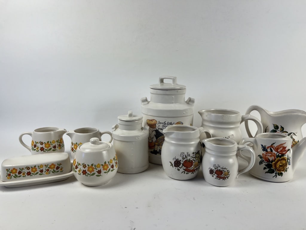 McCoy transferware grouping (1 of 9)
