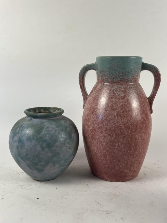 (2) Post Modern American art pottery vases (1 of 8)