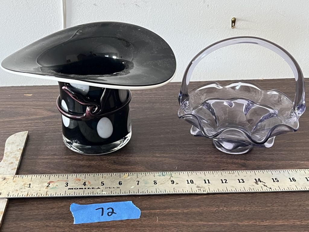 (2) Decorative glass grouping (1 of 6)