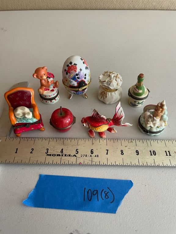 Grouping of Trinket boxes (1 of 20)