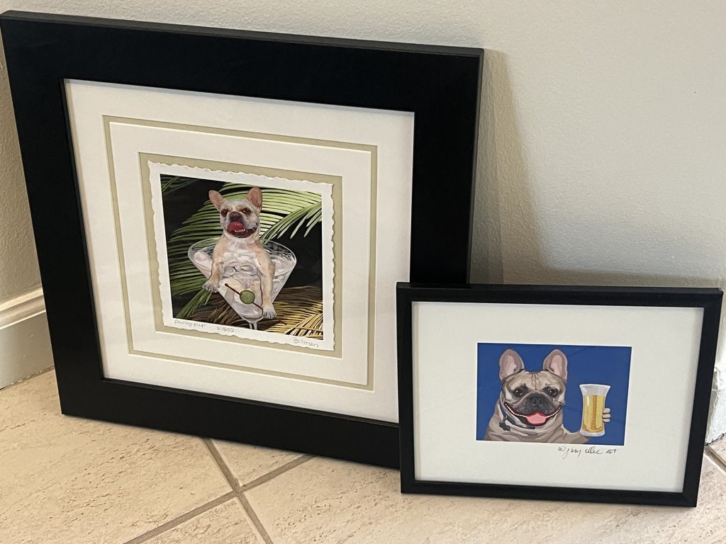 (2) Frenchie Dog Prints (1 of 9)