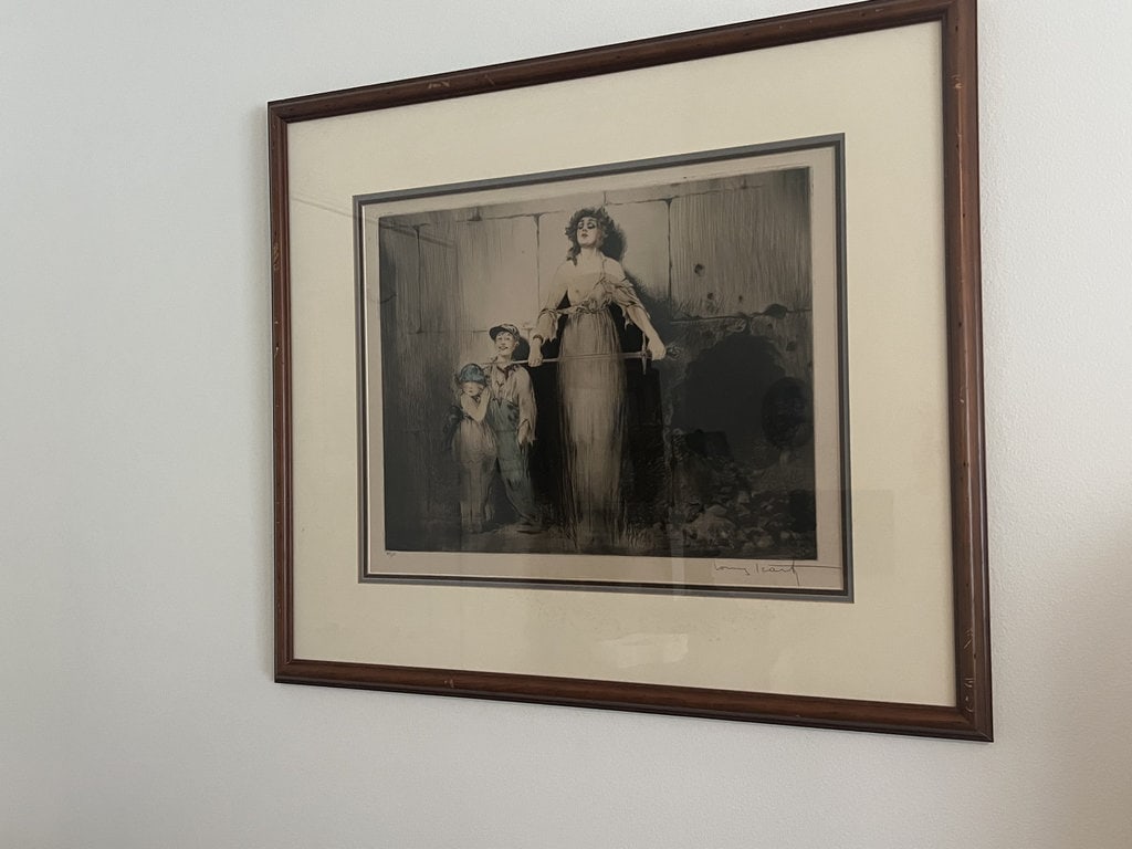 Louis Icart (French/American 1800-1950) Inquest (1 of 5)