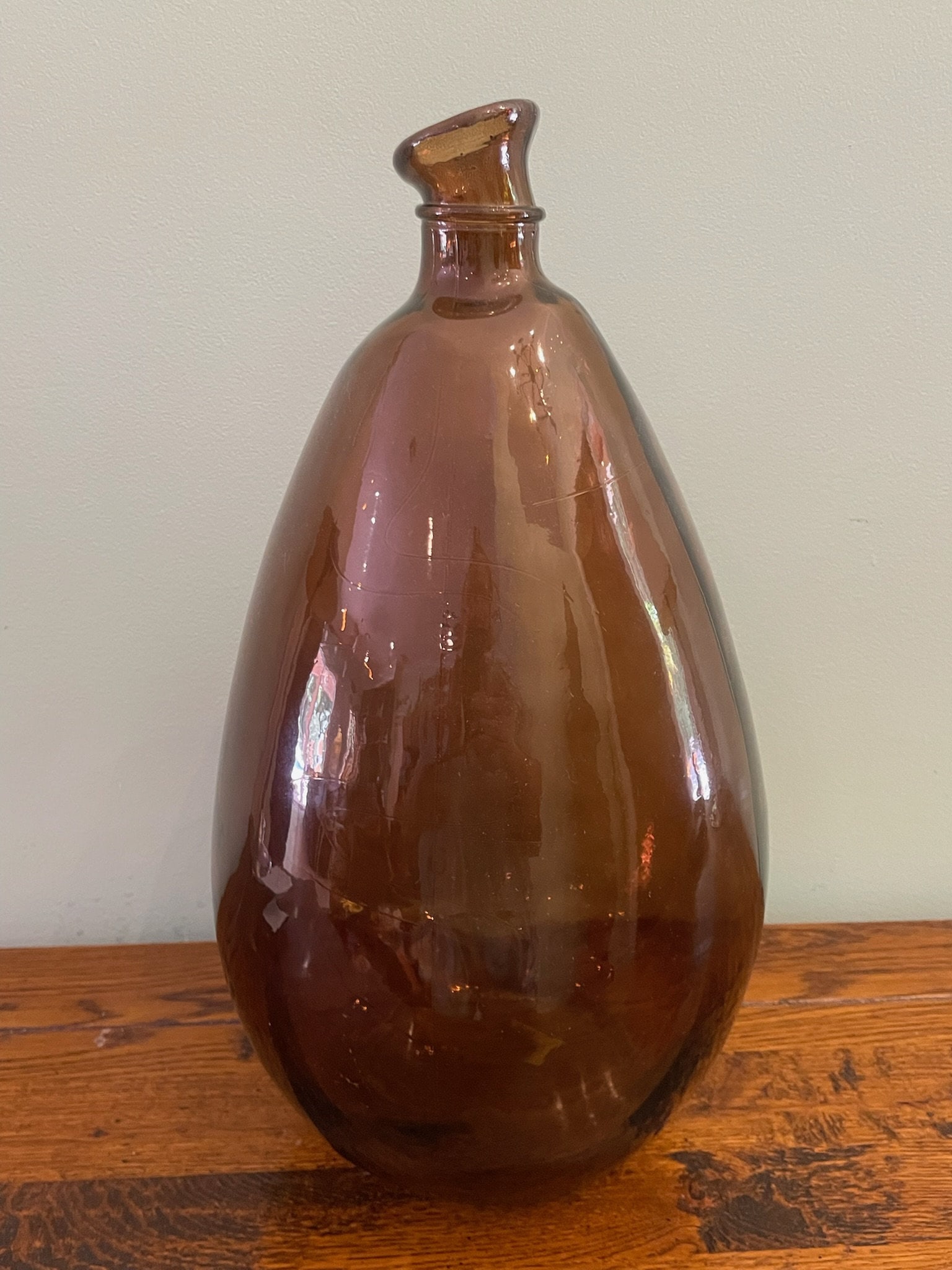 Large Nautical Glass Jar Brown (1 of 6)