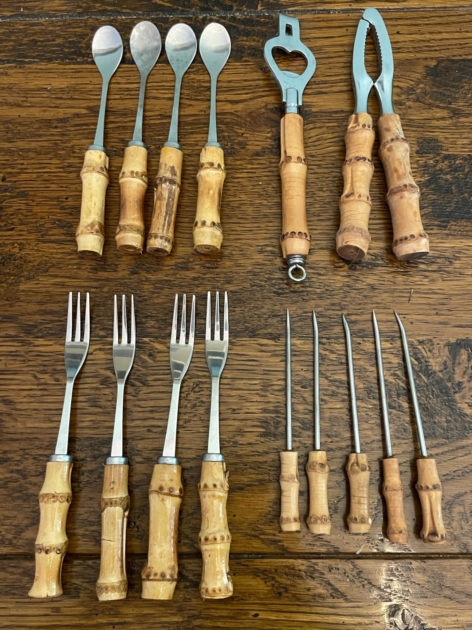 Bamboo Handle Bar Ware Serving Pieces (1 of 5)