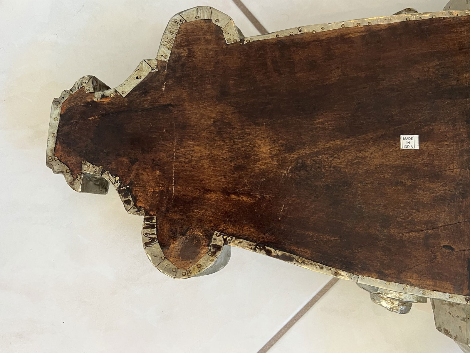 Pair of Silver Overlay or Silver Clad Corbels - 12