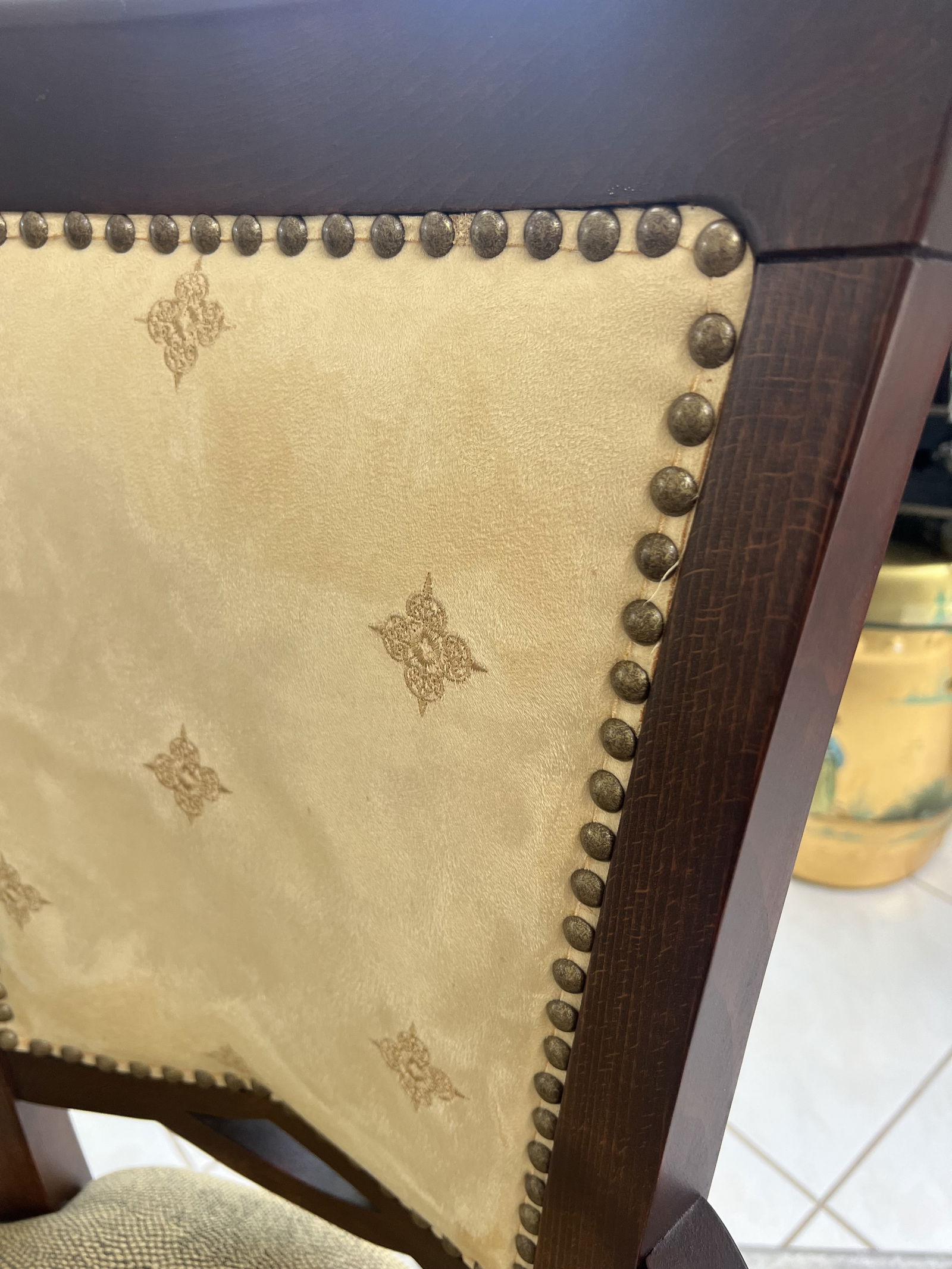 Maitland Smith Style Arm Chairs (4) - 3