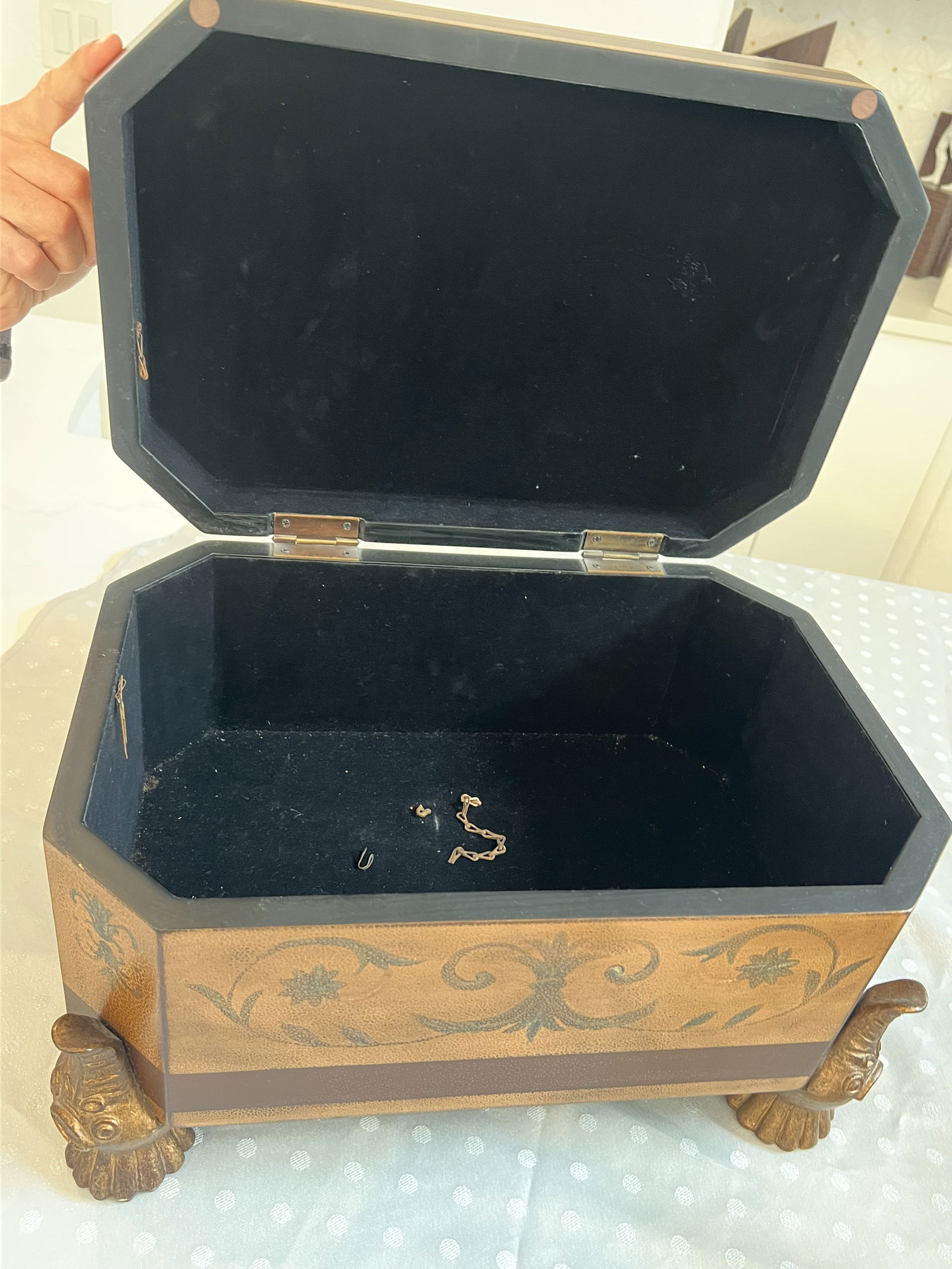 Classical Painted Box Dolphin or Koi - 6