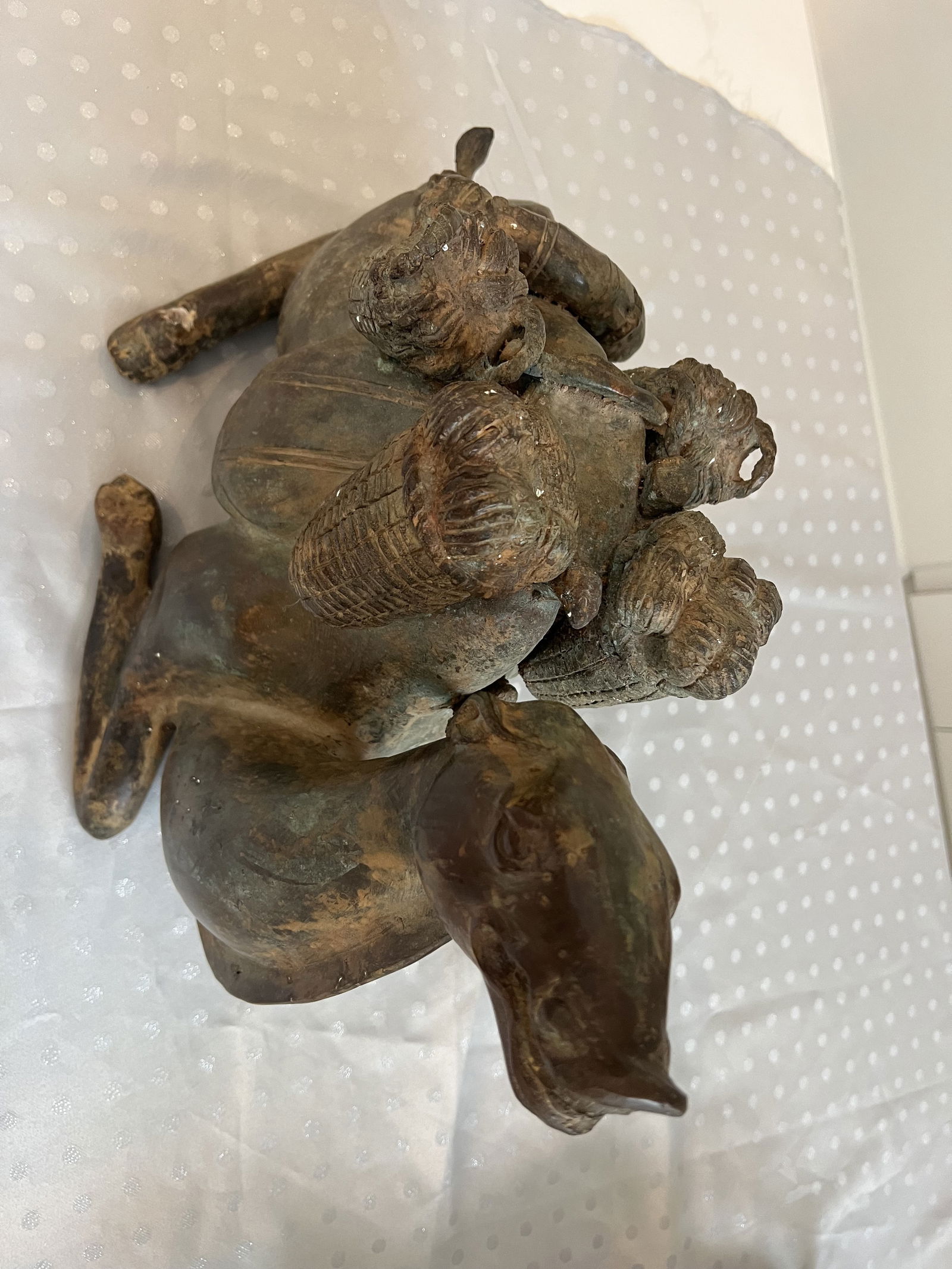 Asian Bronze Camel Sculpture - 3