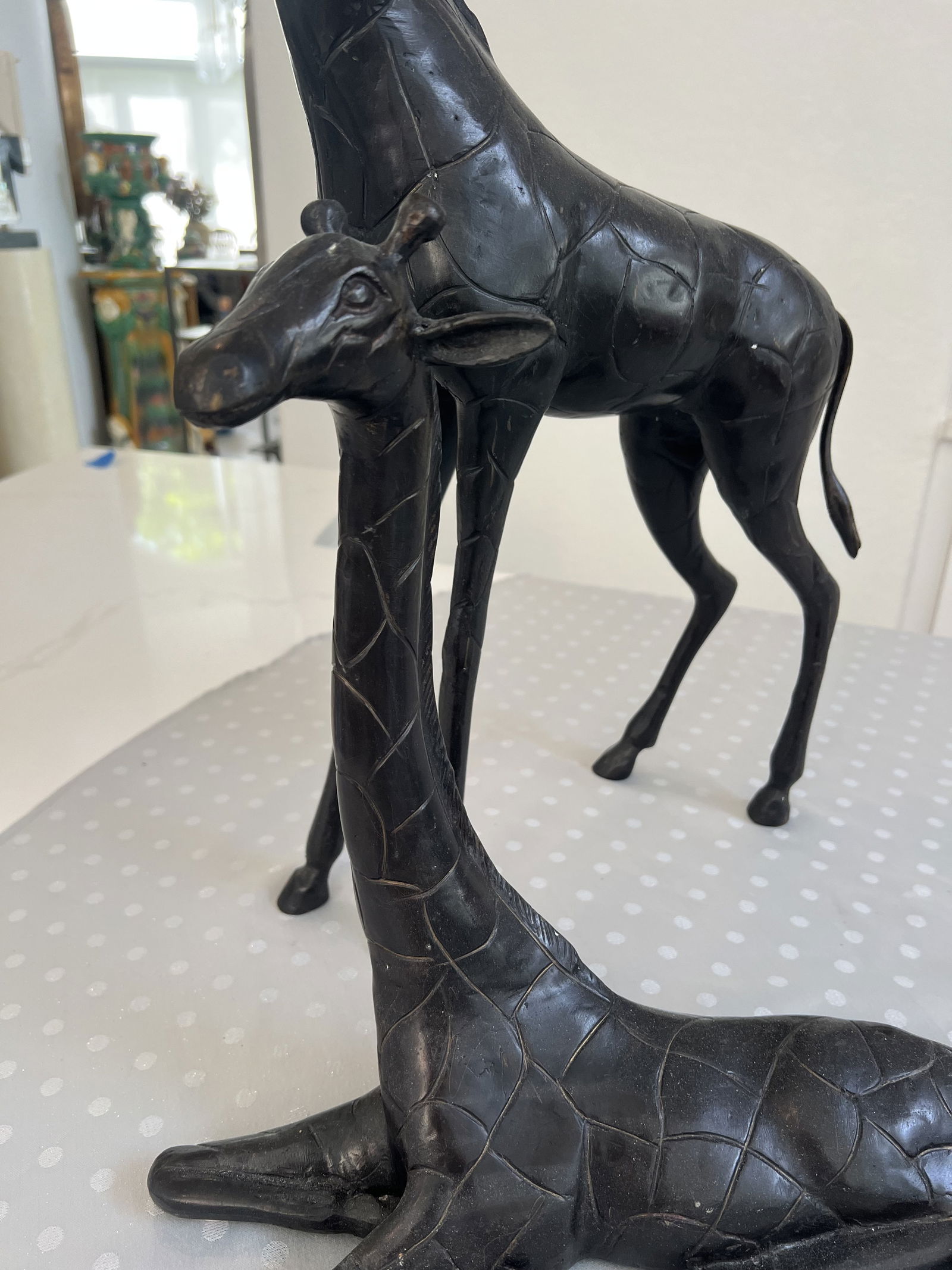 (2) Maitland Smith Style Giraffes - 2