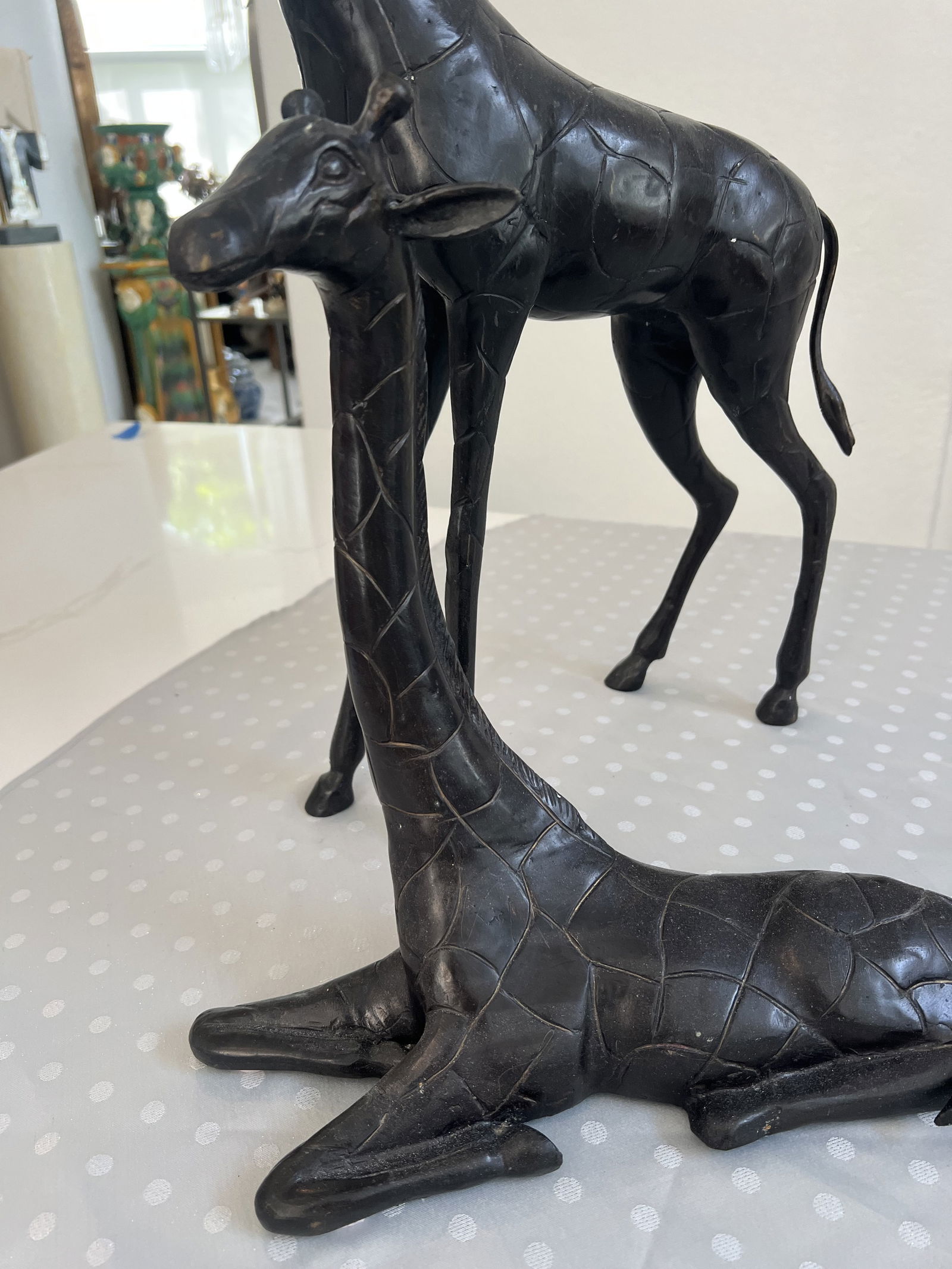 (2) Maitland Smith Style Giraffes - 3