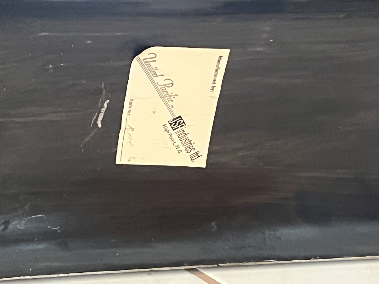 Black Art Deco Ladies Console Table - 8